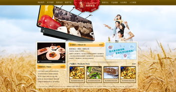 香源食品官方网站设计